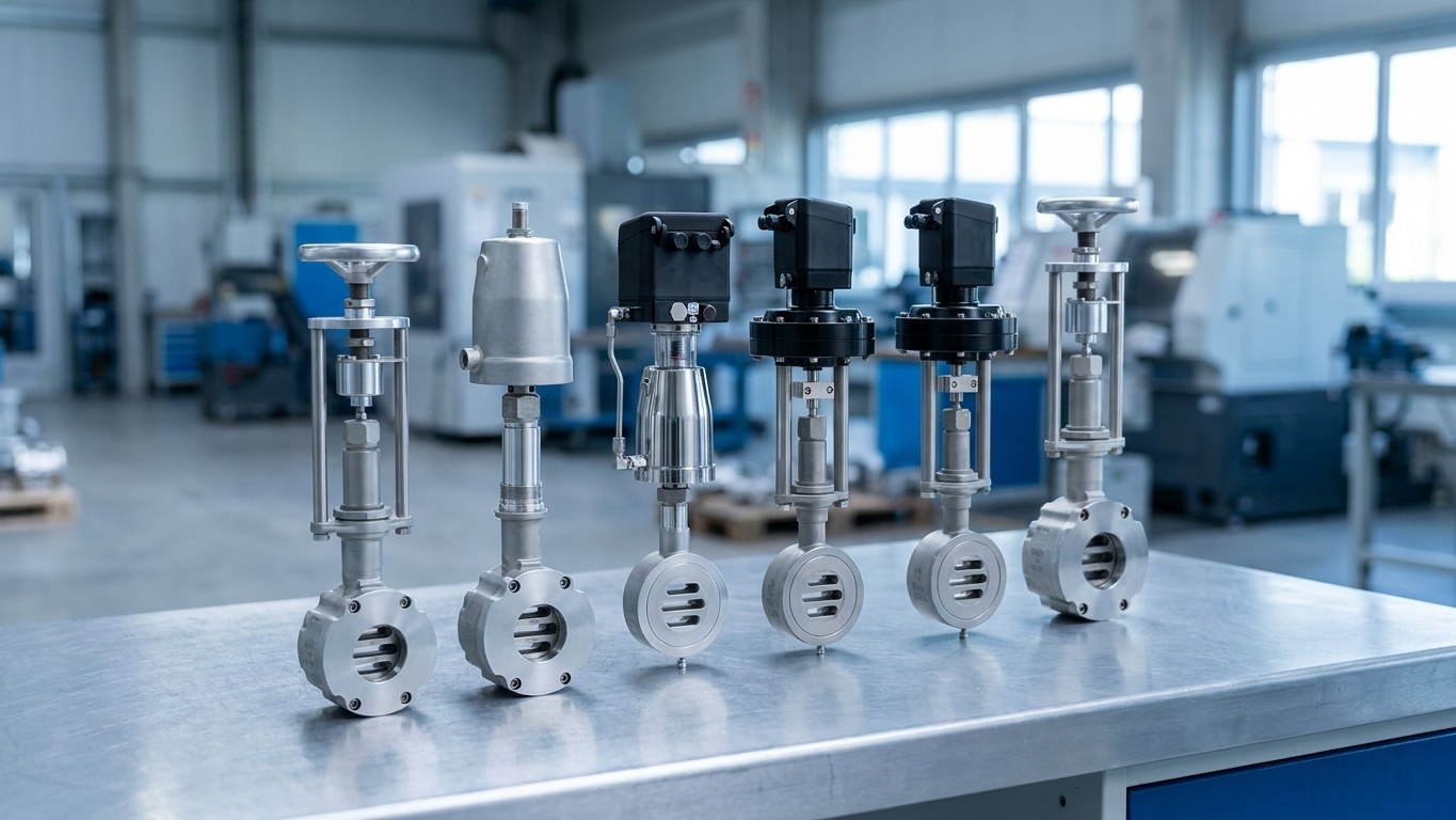 Gleitschieber-Ventile – Regel-, Stell- & Absperrventile für anspruchsvolle Anwendungen