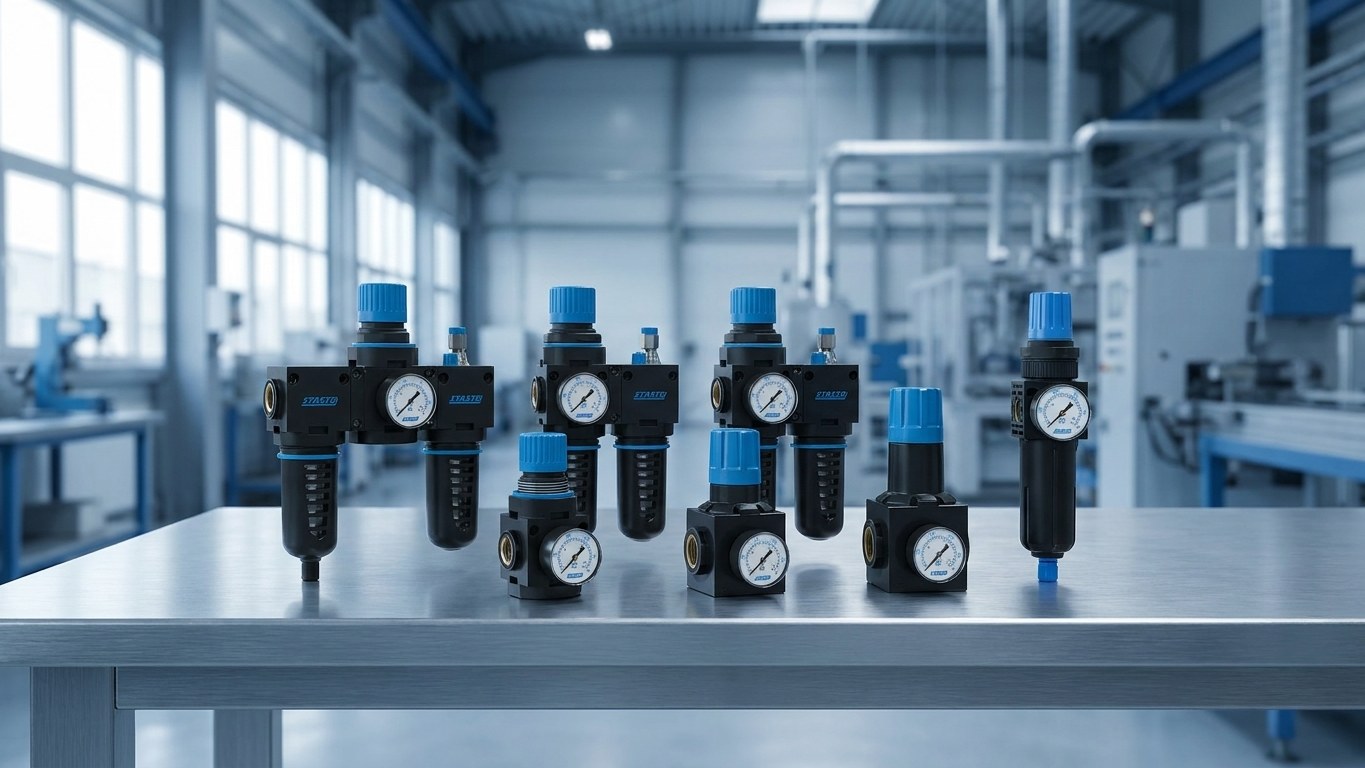 Filterdruckregler für Druckluft – Filter & Regler kombiniert