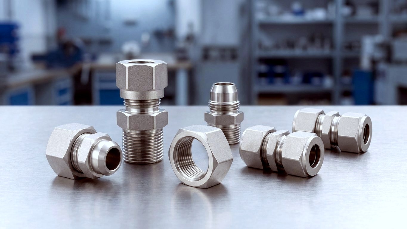 Compression fittings that hold tight under pressure.