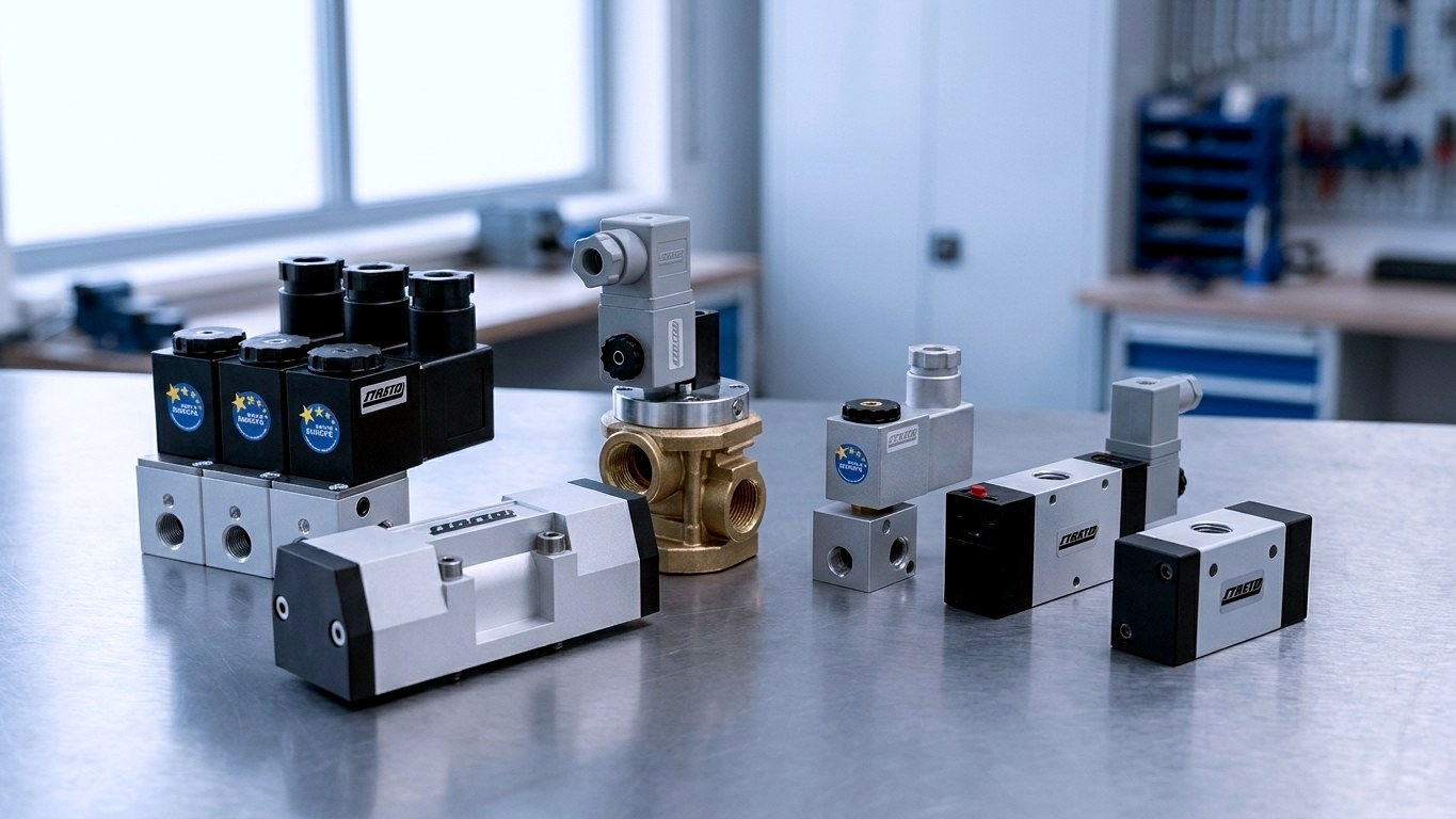 3/2-poti ventili za zrak in vakuum – sedežni ventili serije PV32W