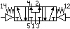 5/3-Wegeventil Serie K5.P