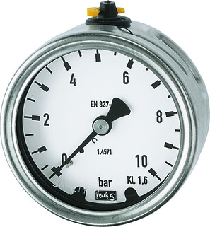 Manometer z Bourdonovo cevjo MA029-100R-6