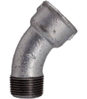 Elbow adapter 45° 11/4"