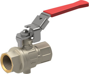 Ball valve made of brass BA265-14-LLD