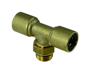 Einstellbare T-Einschraubverschraubung PIB21-08-M12X1,5-B-0-G