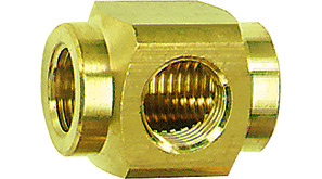 T-distributor 3/8" Alu