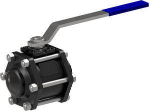 Ball valve made of steel 715000-100