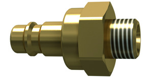 Coupling plug Shut-off DN 7,2 C0PS72-M18-B
