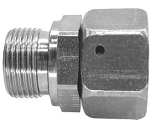 Einstellbarer gerader Einschraubstutzen Serie C-EGE-M-ED