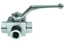 High pressure ball valve Series BK3...G...L, BK3...G...T