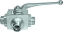 High pressure ball valve Series BK3...R...L, BK3...R...T