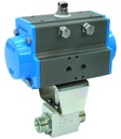Ball valve with pneumatic actuator Series BAH7-D0