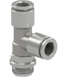 Male stud branch tee swivel Series PI24-360