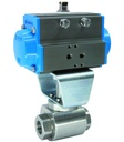 Ball valve with pneumatic actuator Series BAK1-S0