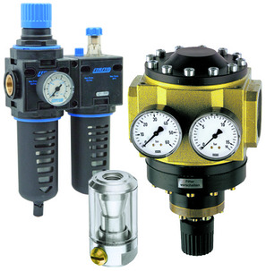 Regulators, filters and lubricators