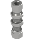 Straight bulkhead connector Series DI27