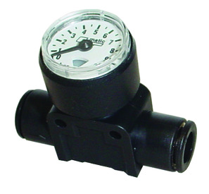Bourdon tube manometer