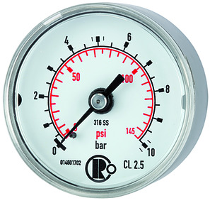 Rohrfedermanometer