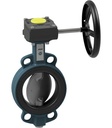 Absperrklappe mit Handgetriebe Serie BUW6-DSE-G