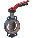 Absperrklappe mit Handhebel Serie BUW2-DSC-L