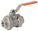 Ball valve made of stainless steel Series BA176