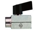 Ball valve made of brass Series BA195