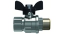 Ball valve made of brass Series BA199