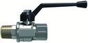 Ball valve made of brass Series BA203