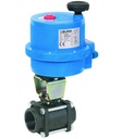 Ball valve with electrical actuator Series 8E004