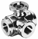 Ball valve made of stainless steel Series BA541-A0, BA542-A0