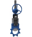 Plattenschieber mit Getriebe Serie T1G