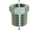 Female to male reducer adapter Series TH60C-S