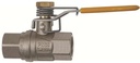 Ball valve made of brass Series BA111-L