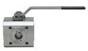 Flanged ball valve Series BA062-L-A, BA063-L-A