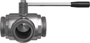 Ball valve made of stainless steel Series BA169