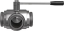 Ball valve made of stainless steel Series BA684