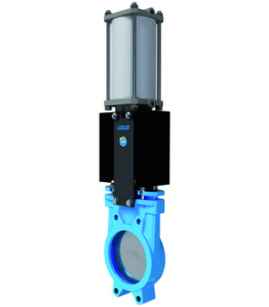Nožasti zasun s dvostruko djelujućim pneumatskim pogonom Serija AB1N