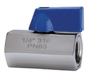 Ball valve made of stainless steel Series BA585