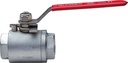 Ball valve made of steel Series BA122-N-L-A