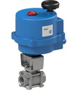 Ball valve with electrical actuator Series BA036