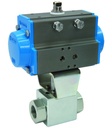 Ball valve with pneumatic actuator Series BAH1-A