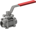 Ball valve made of stainless steel Series BA035-L-3C