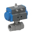 Ball valve with pneumatic actuator Series BA081-D0