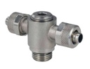 Male stud branch tee swivel Series SC22-360