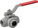 Ball valve made of stainless steel Series BA037-3C, BA038-3C