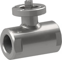 Ball valve made of stainless steel Series BA125-B-AH3C