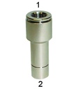 Push-in fittings FDA-Conform