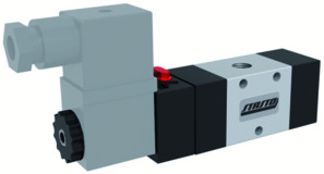 3/2- 5/2- 5/3-Wegeventile - Serie E+V (Steckerbreite 22mm)