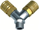 2-fold Coupling distributor DN 7,2 Series C0C72-2M