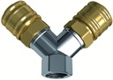 2-fold Coupling distributor DN 7,2 Series C0C72-2F